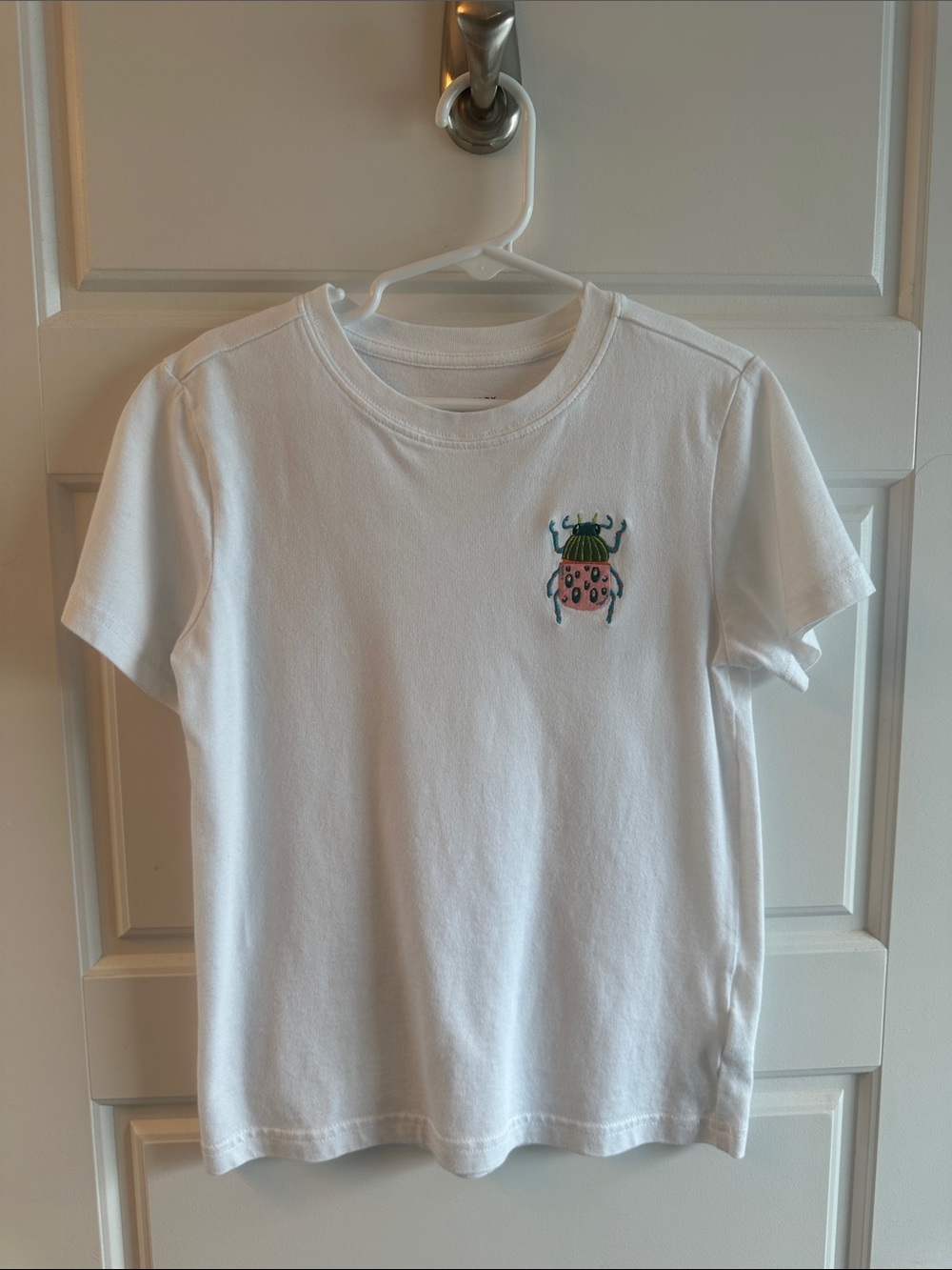 Janie and Jack Kids White Beetle Graphic Tee